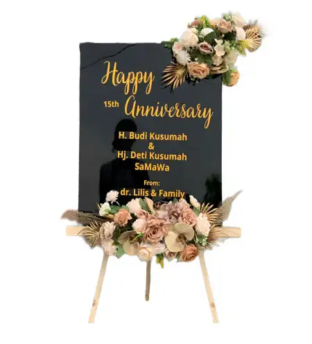 Papan Bunga Akrilik kapuas